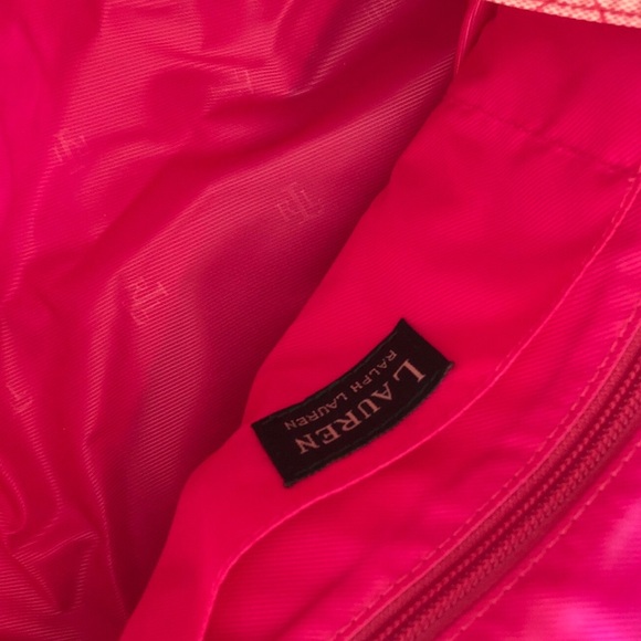 Lauren Ralph Lauren Pink Hold-all Bag - Picture 6 of 6